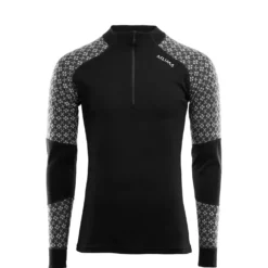 Aclima Mens DesignWool Glitre Mock Neck