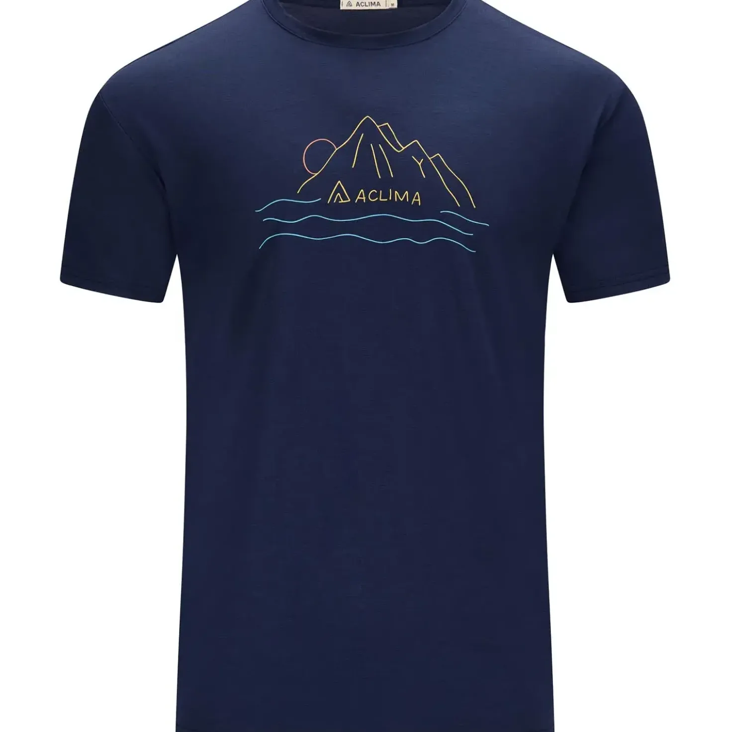 Aclima Mens LightWool 140 Tee Sunset