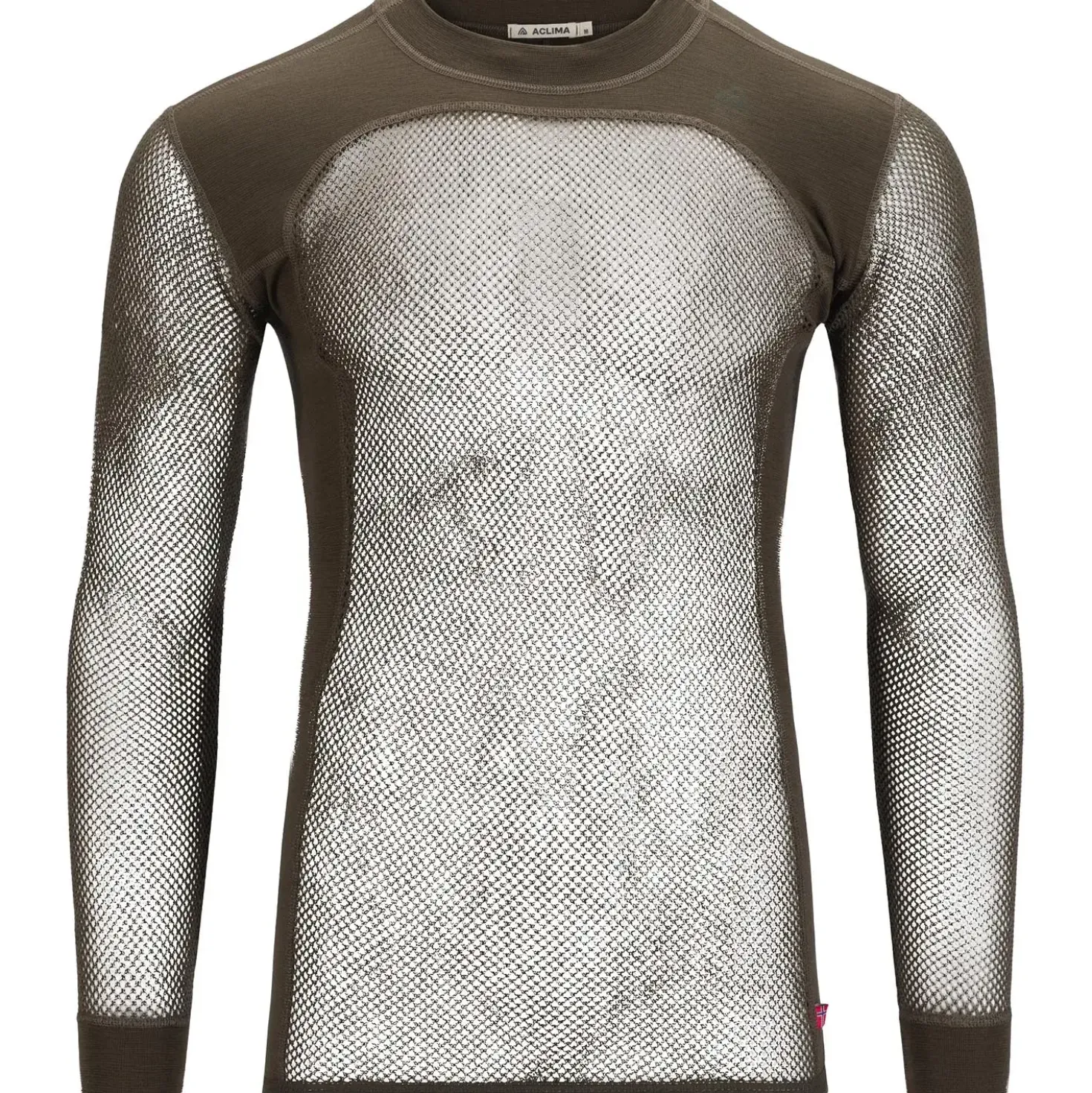 Aclima Mens WoolNet Crew Neck Shirt