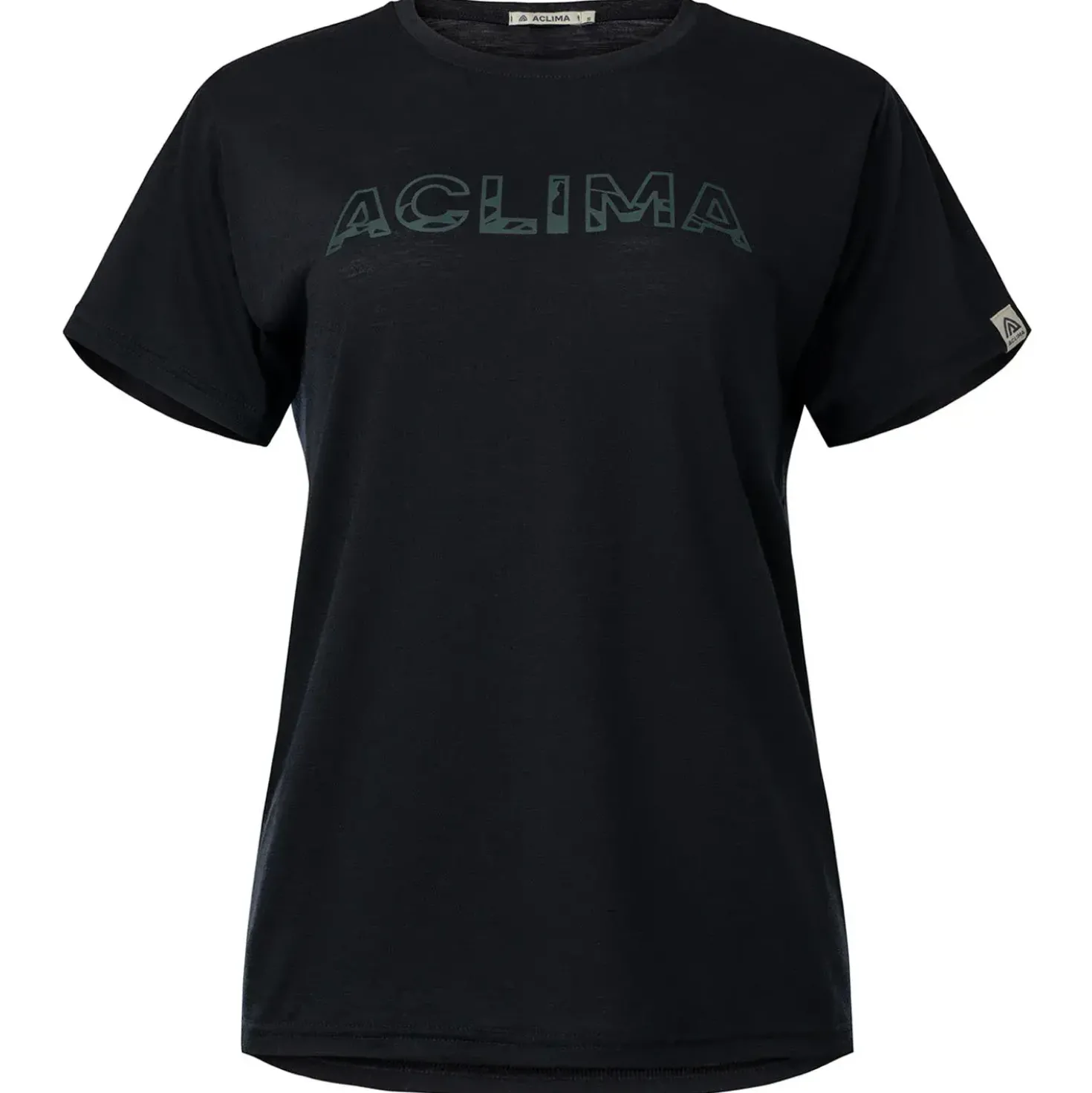 Aclima Womens LightWool Tee Logo