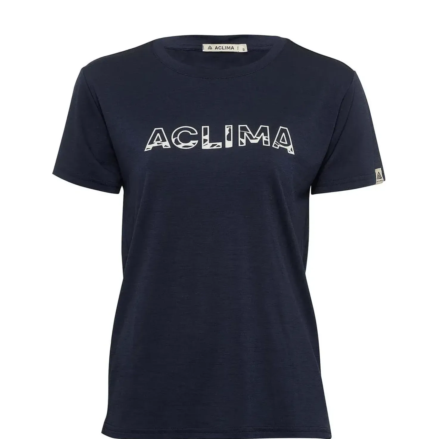 Aclima Womens LightWool Tee Logo