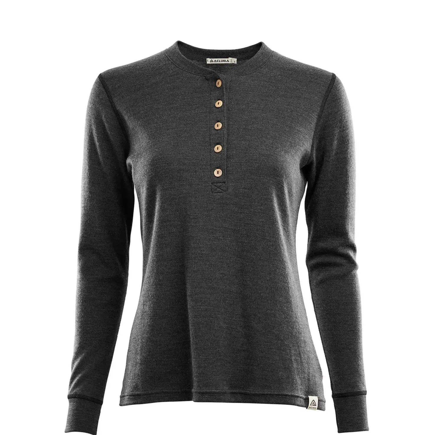 Aclima Womens WarmWool Granddad Shirt