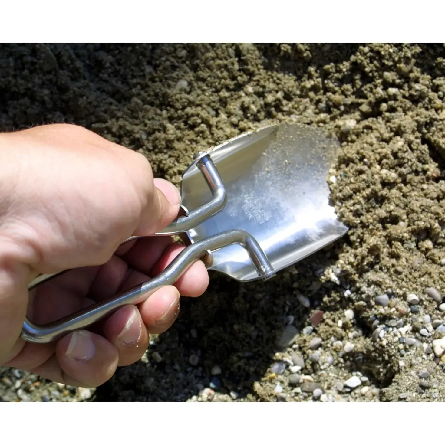 Basic Nature Folding Shovel Stainless Steel