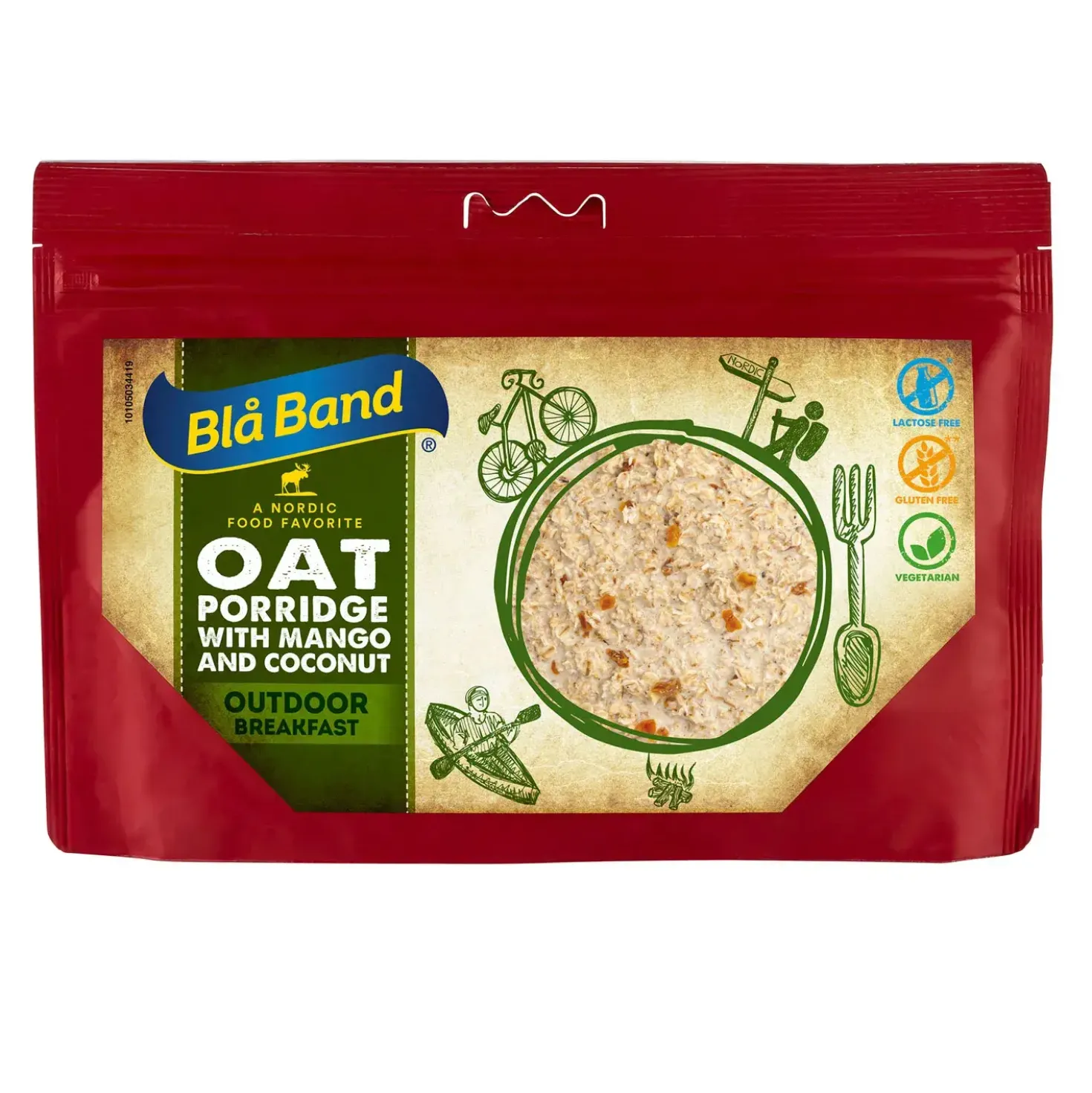 Blå Band Oat Porridge With Mango Coconut