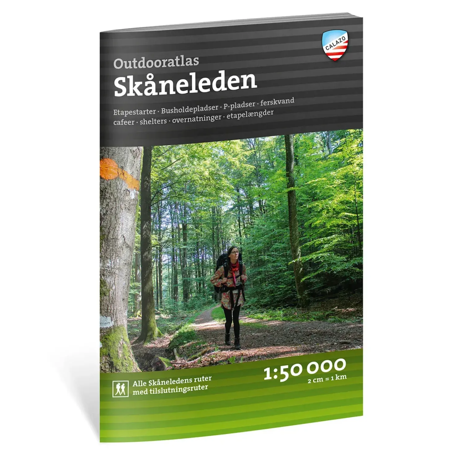 Calazo Skåneleden - Atlas (dansk)