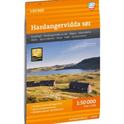 Calazo Turkart Hardangervidda Sør 1:50K