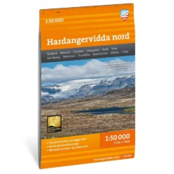 Calazo Turkart Hardangervidda Nord 1:50 000