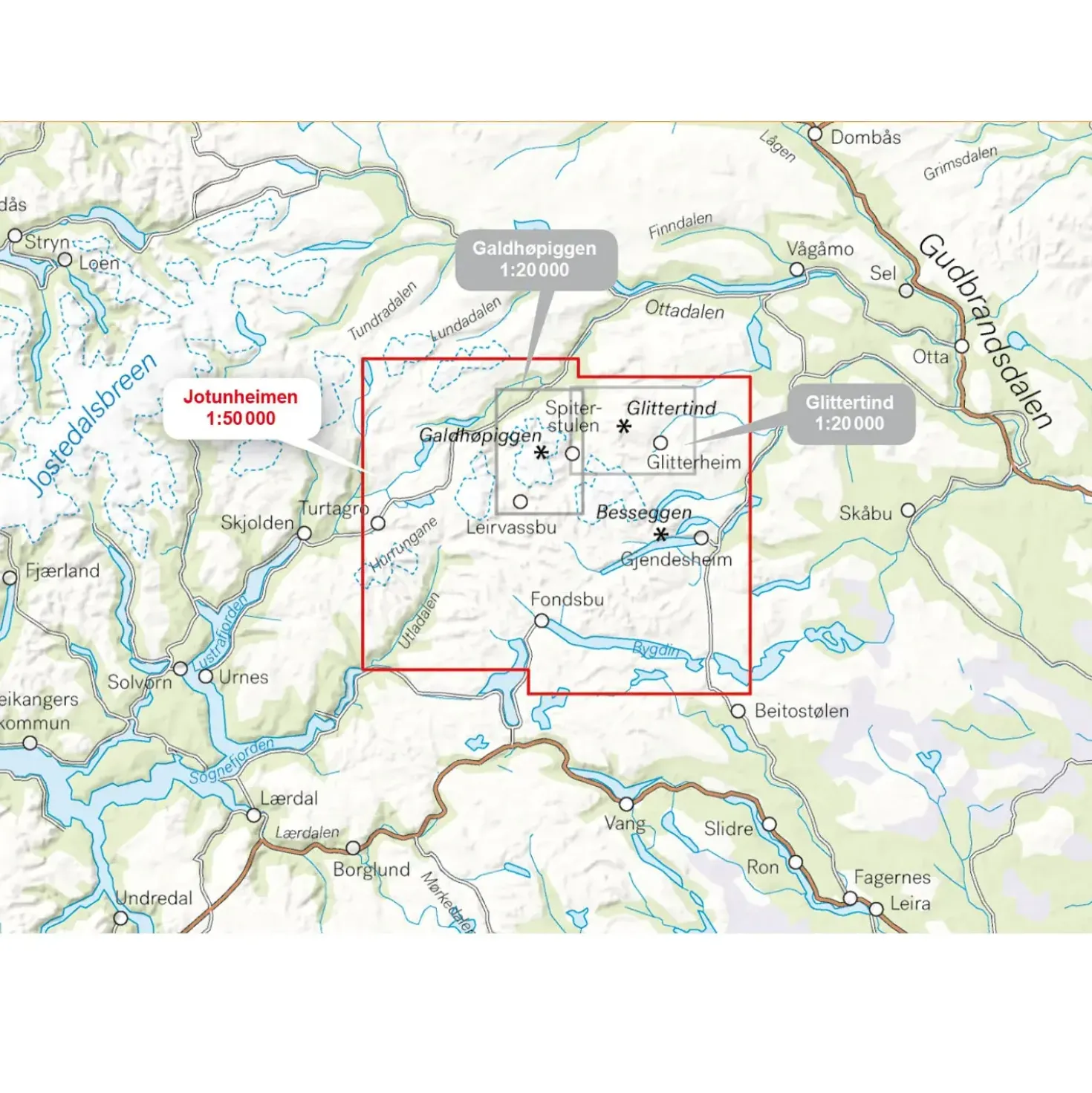 Calazo Turkart Jotunheimen