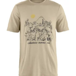 Fjällräven Mens Hoja Lugnt Wool T-shirt