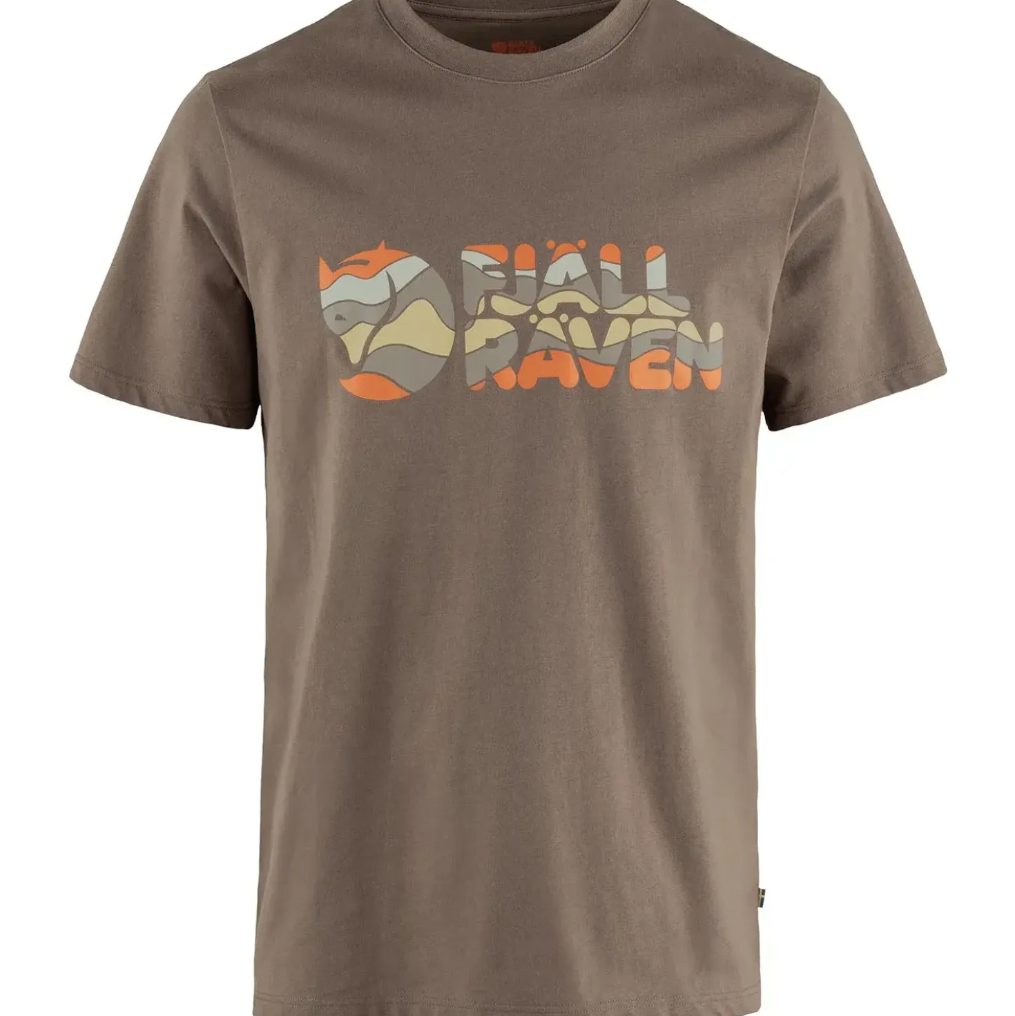 Fjällräven Mens Multicolor Logo T-shirt