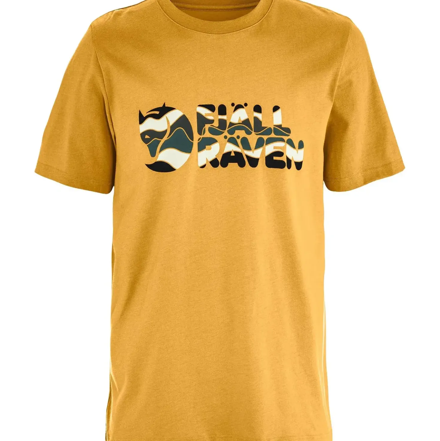 Fjällräven Mens Multicolor Logo T-shirt