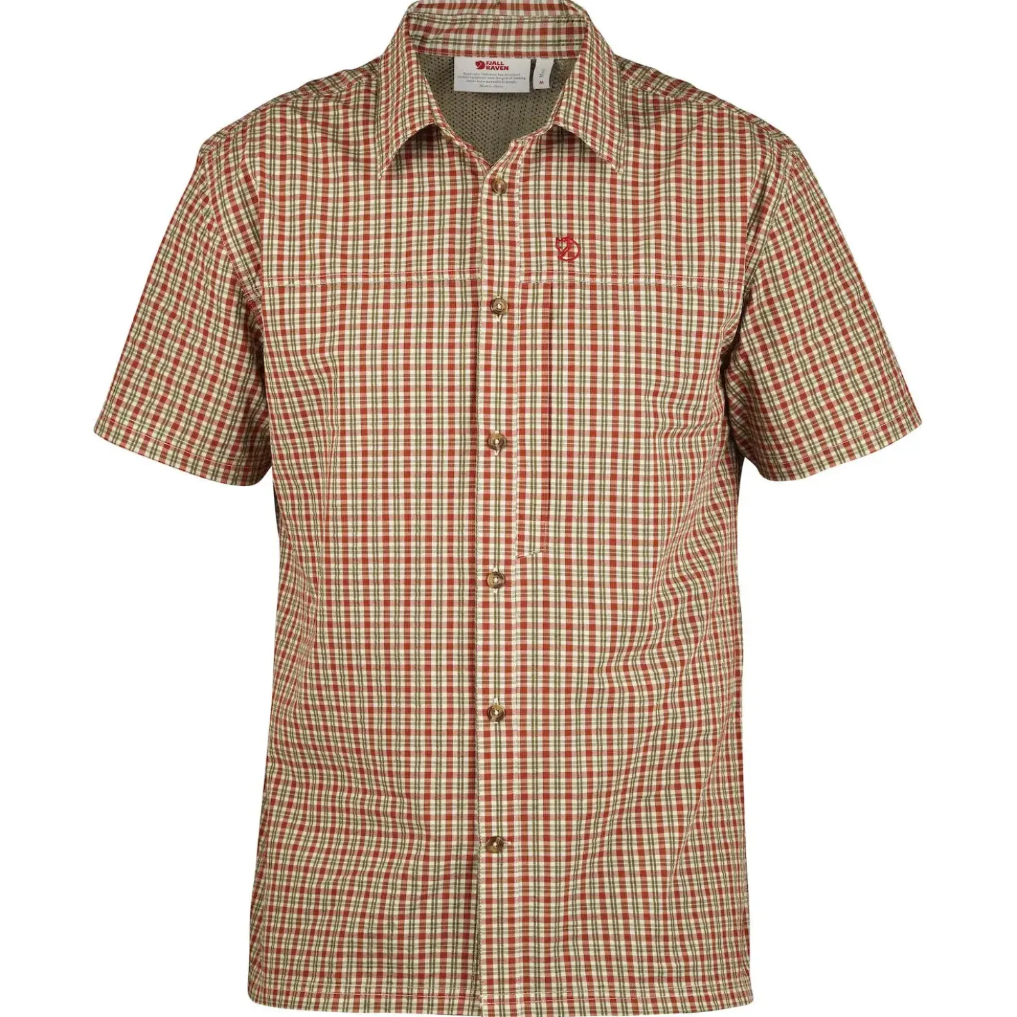 Fjällräven Mens Svante Seersucker Shirt S/S