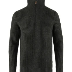 Fjällräven Mens Övik Half Zip Knit