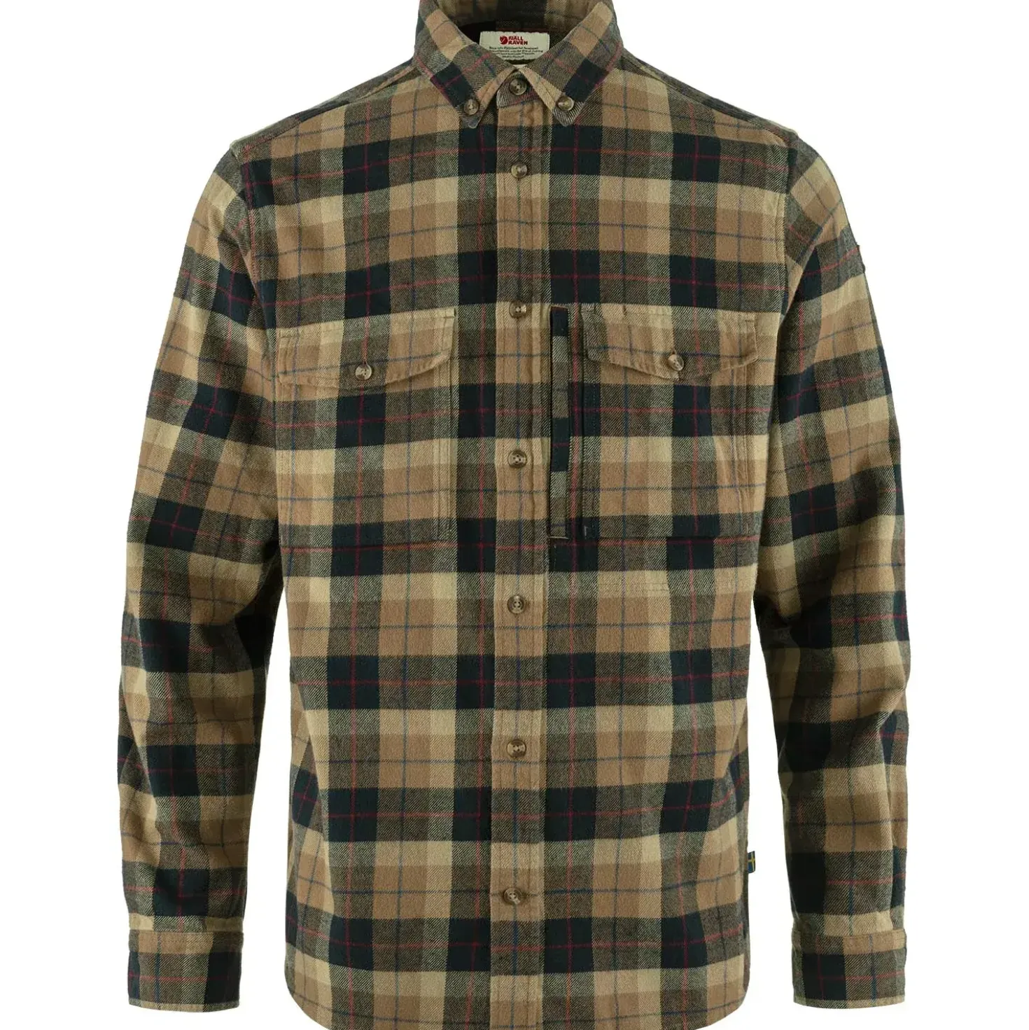 Fjällräven Mens Värmland Heavy Flannel Shirt