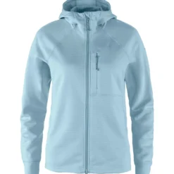 Fjällräven Womens Abisko Grid Fleece Hoodie