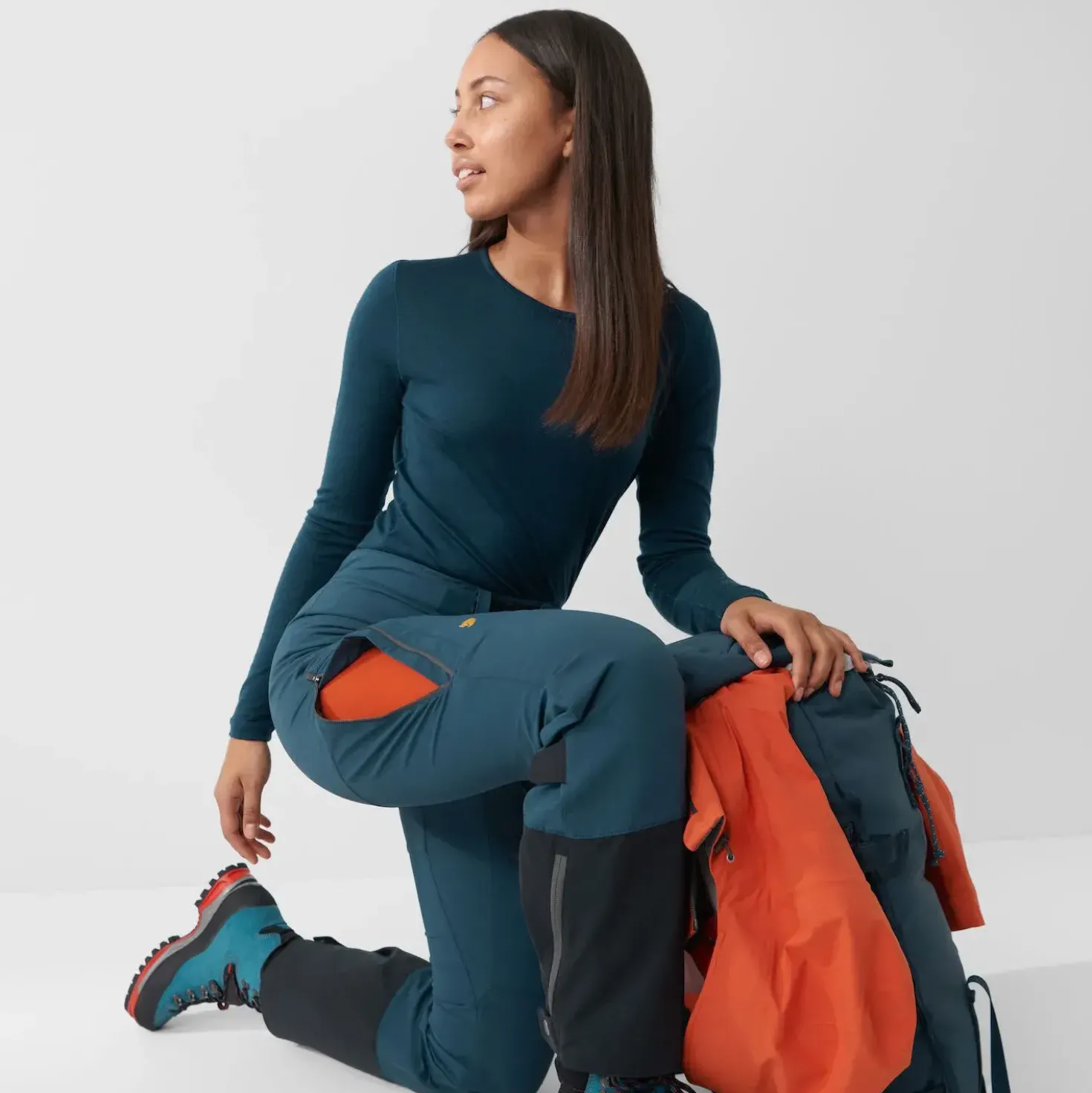 Fjällräven Womens Bergtagen Touring Trousers