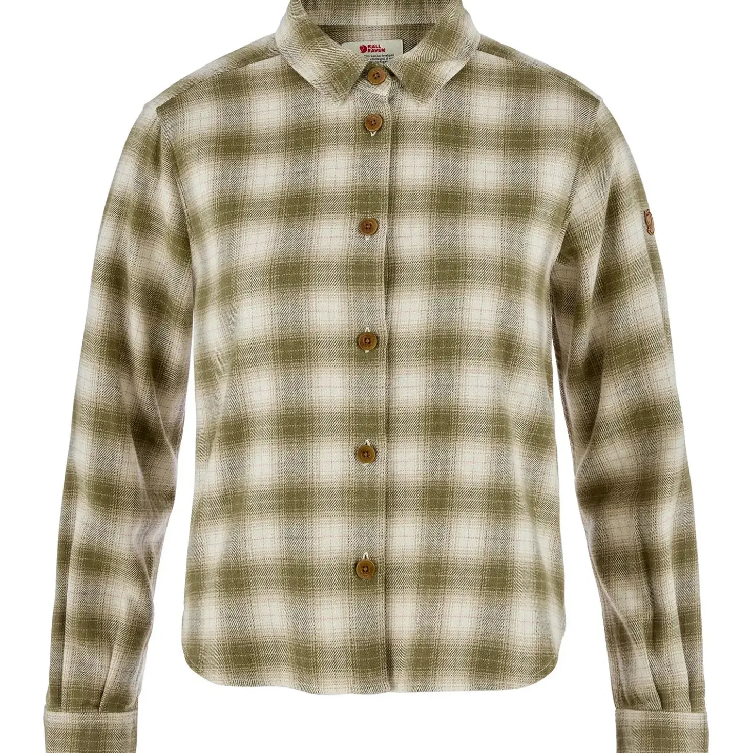 Fjällräven Womens Övik Boxy Flannel Shirt
