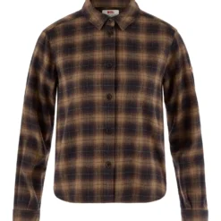 Fjällräven Womens Övik Boxy Flannel Shirt
