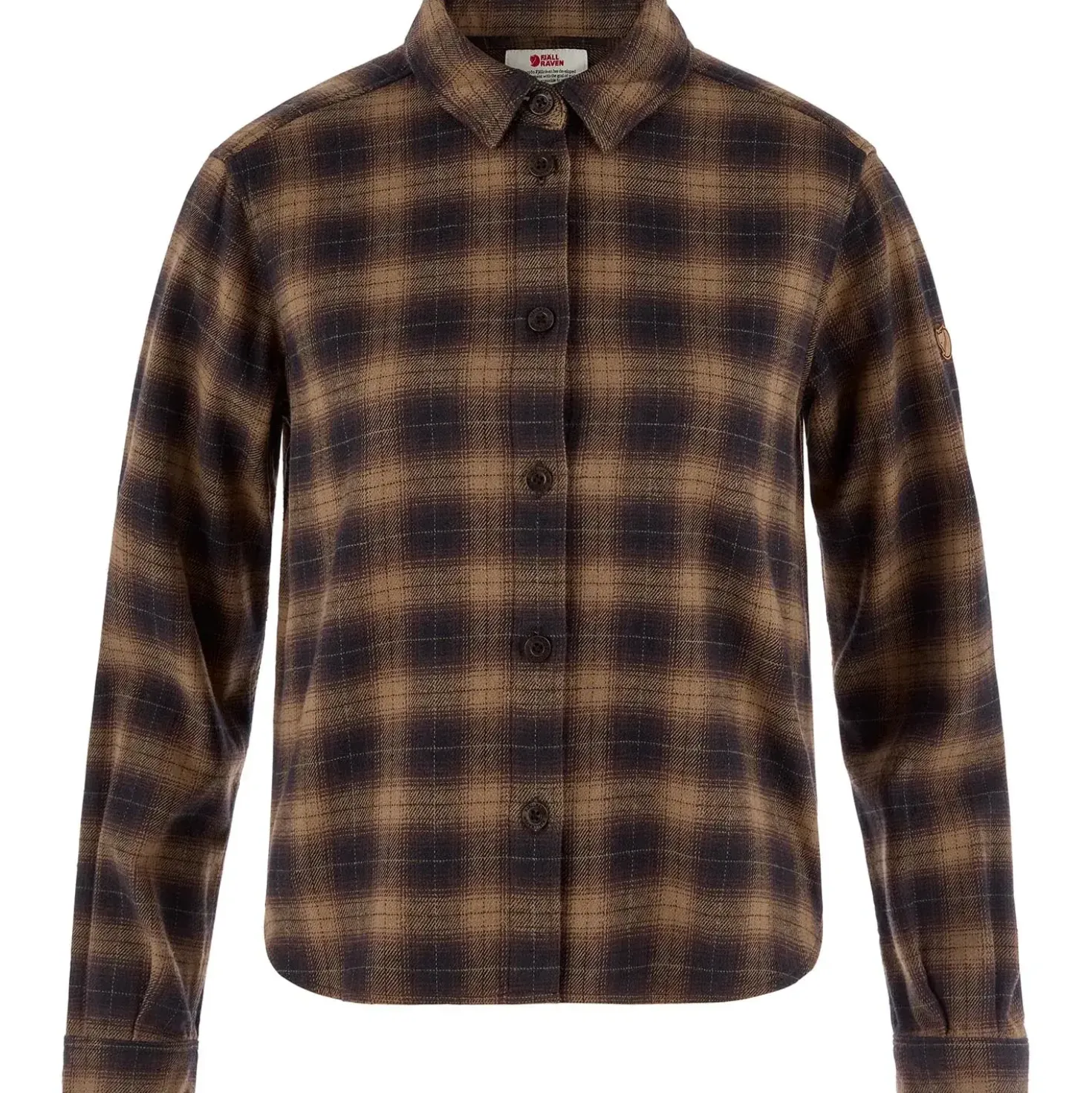 Fjällräven Womens Övik Boxy Flannel Shirt