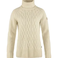 Fjällräven Womens Övik Cable Knit Roller Neck