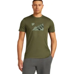 Icebreaker Mens Merino 150 Tech Lite S/S Tee In The Wild
