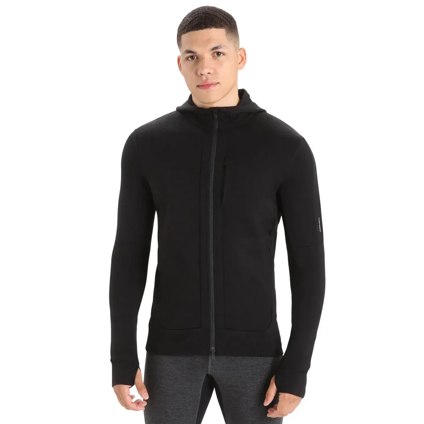 Icebreaker Mens Quantum III L/S Zip