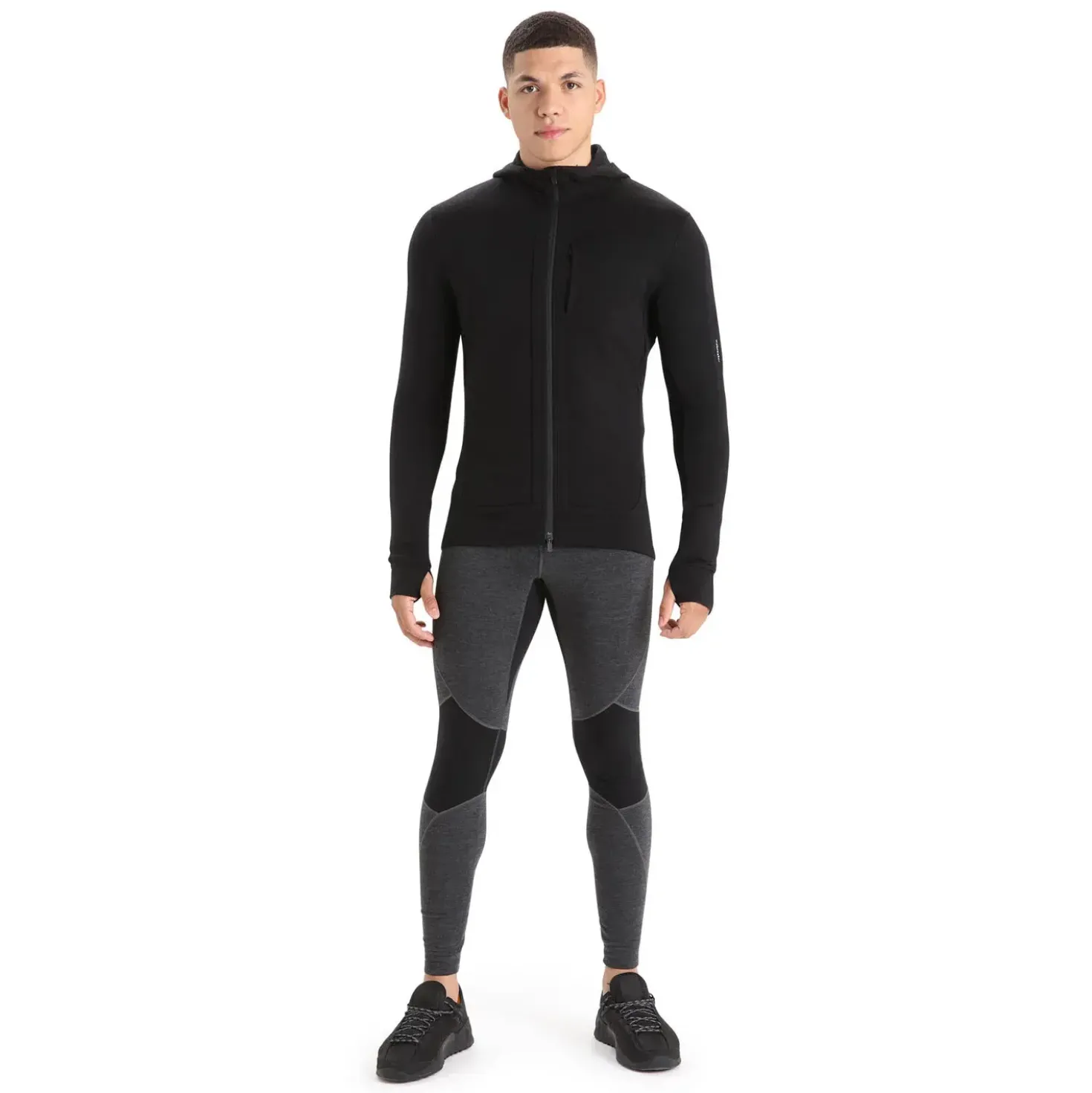 Icebreaker Mens Quantum III L/S Zip