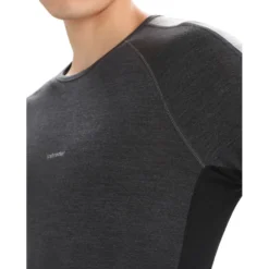 Icebreaker Mens 125 ZoneKnit L/S Crewe