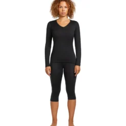 Icebreaker Womens Merino 200 Oasis 3/4 Leggings