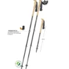 Komperdell Carbon Ultra Zero 105-140cm