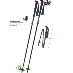 Komperdell FX L Carbon V Approach Compact 105-125cm