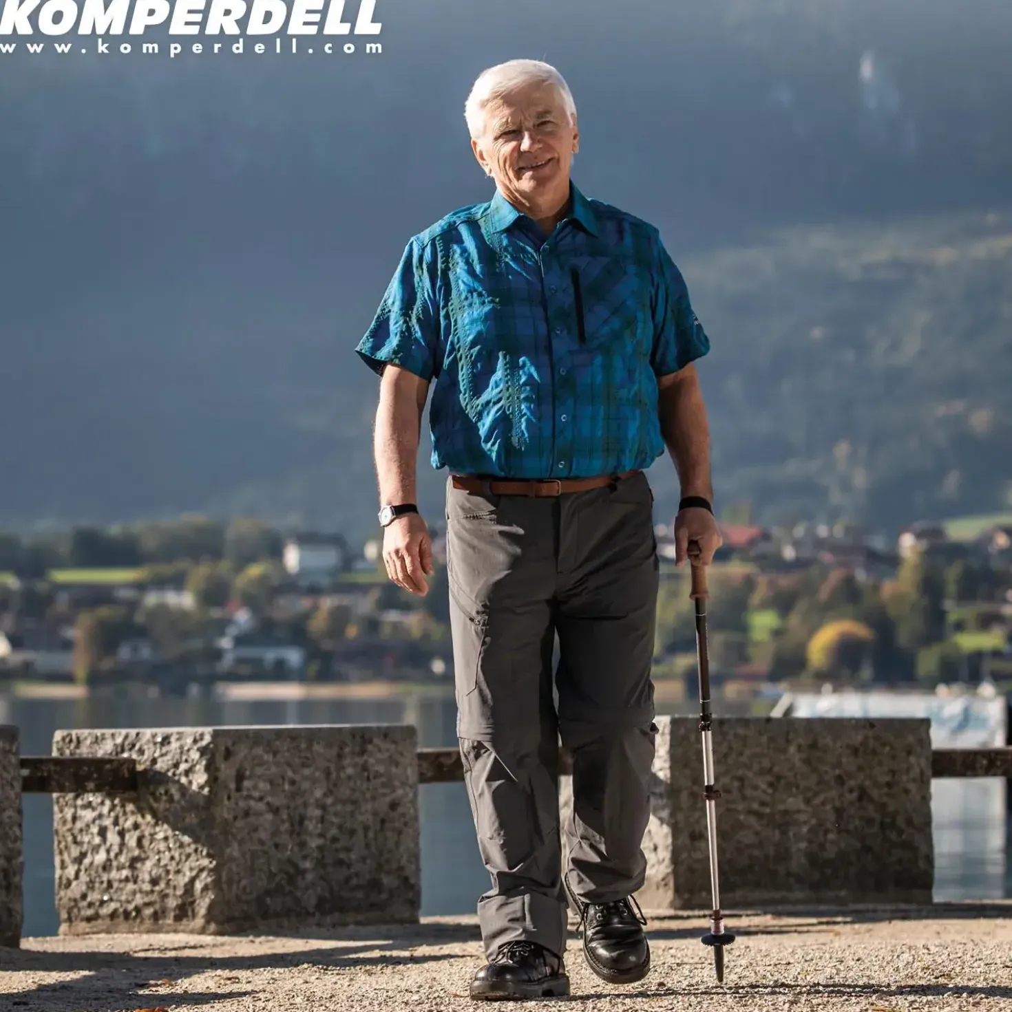 Komperdell Walker Powerlock 85-100cm (1 stk)