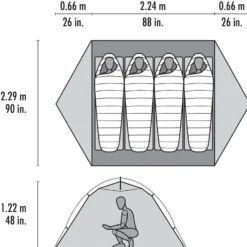 MSR Elixir 4 Tent S25
