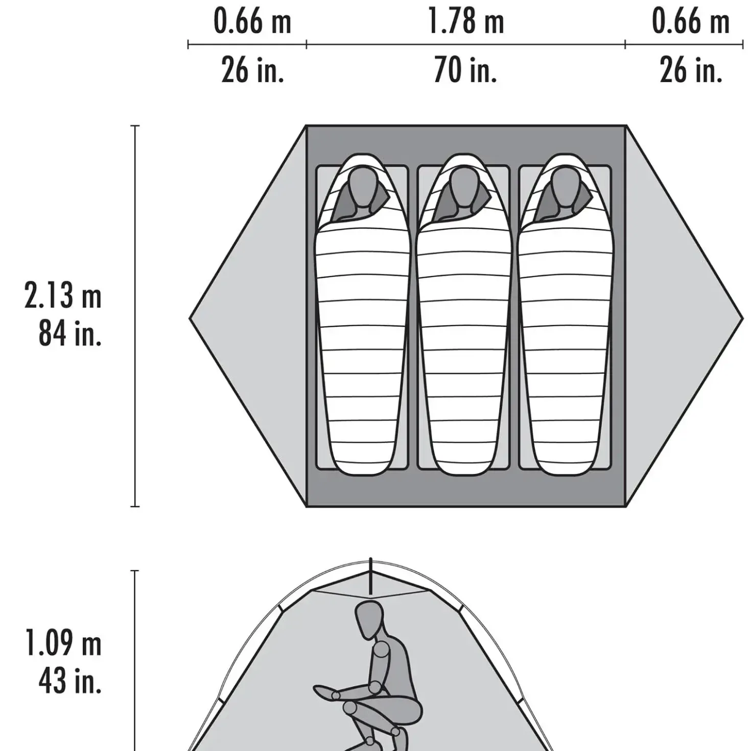 MSR Elixir 3 Tent S25