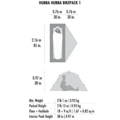 MSR Hubba Hubba Bikepack 1