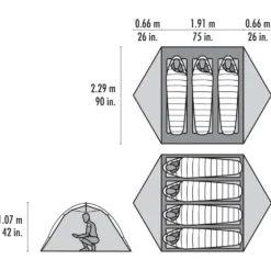MSR Hubba Hubba HD 3P Tent