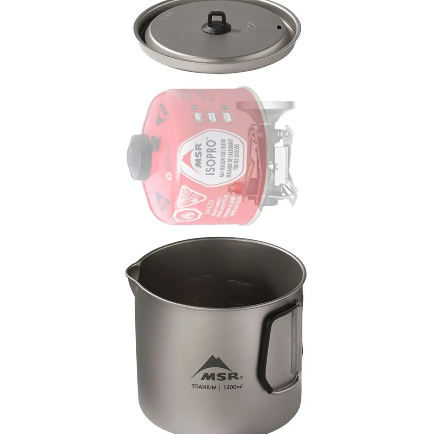 MSR Titan Kettle 1400 Ml