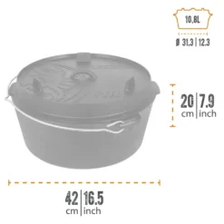 Petromax Dutch Oven Ft12 11,5l