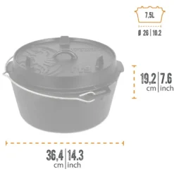 Petromax Dutch Oven Ft9 8,5l