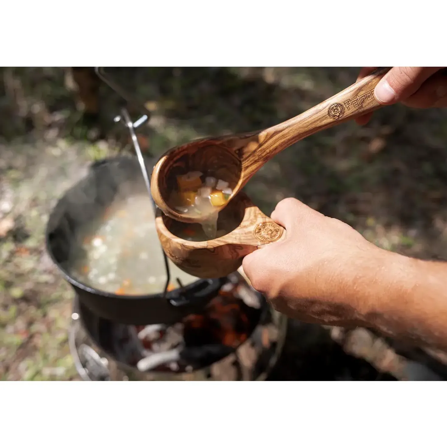Petromax Ladle Olive Wood