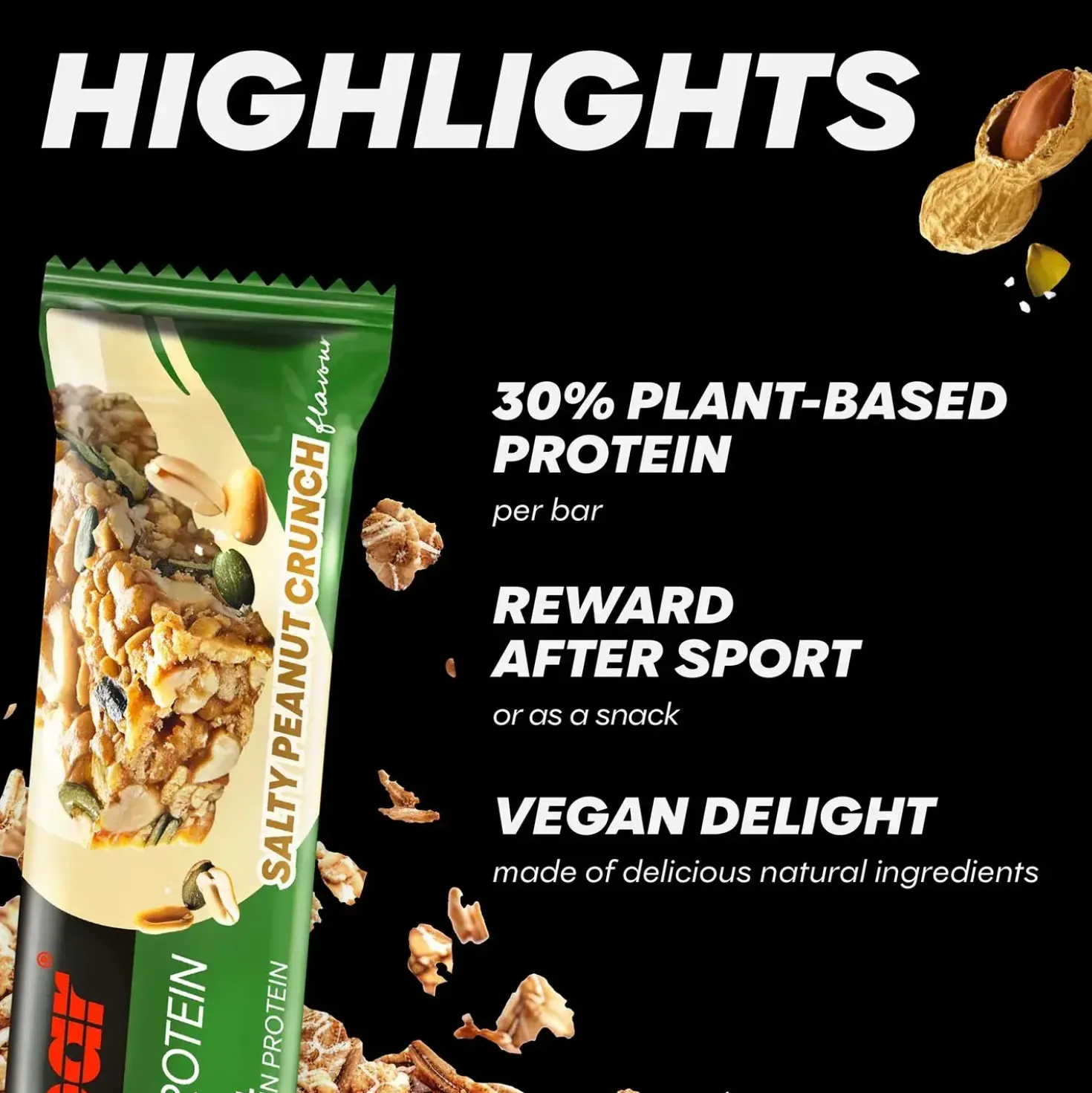 Powerbar Protein Bar Salty Peanut Crunch
