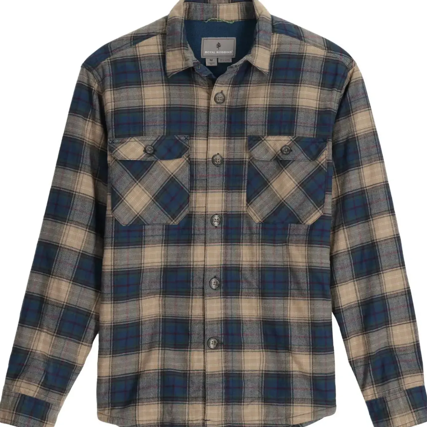 Royal Robbins Mens Snowcap Lined Flannel L/S