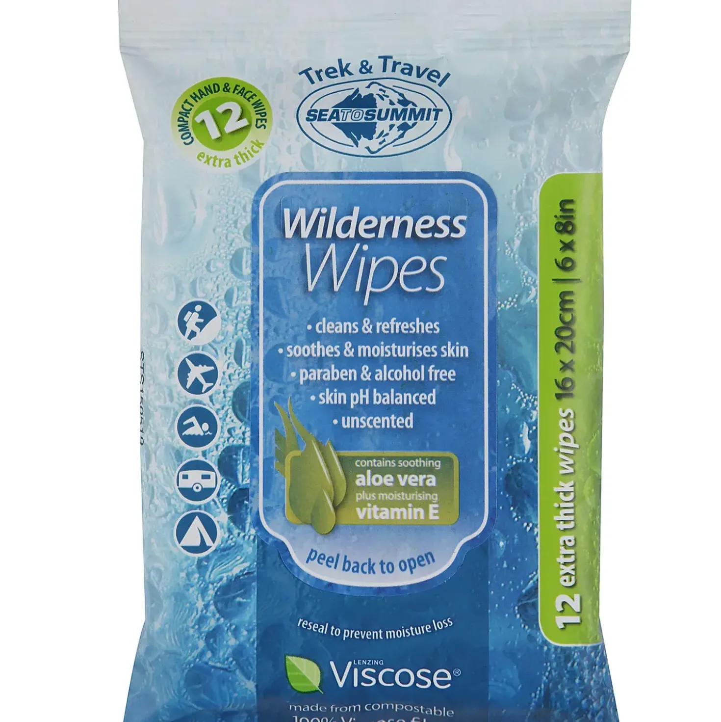 Sea to Summit Wilderness Wipes Compact