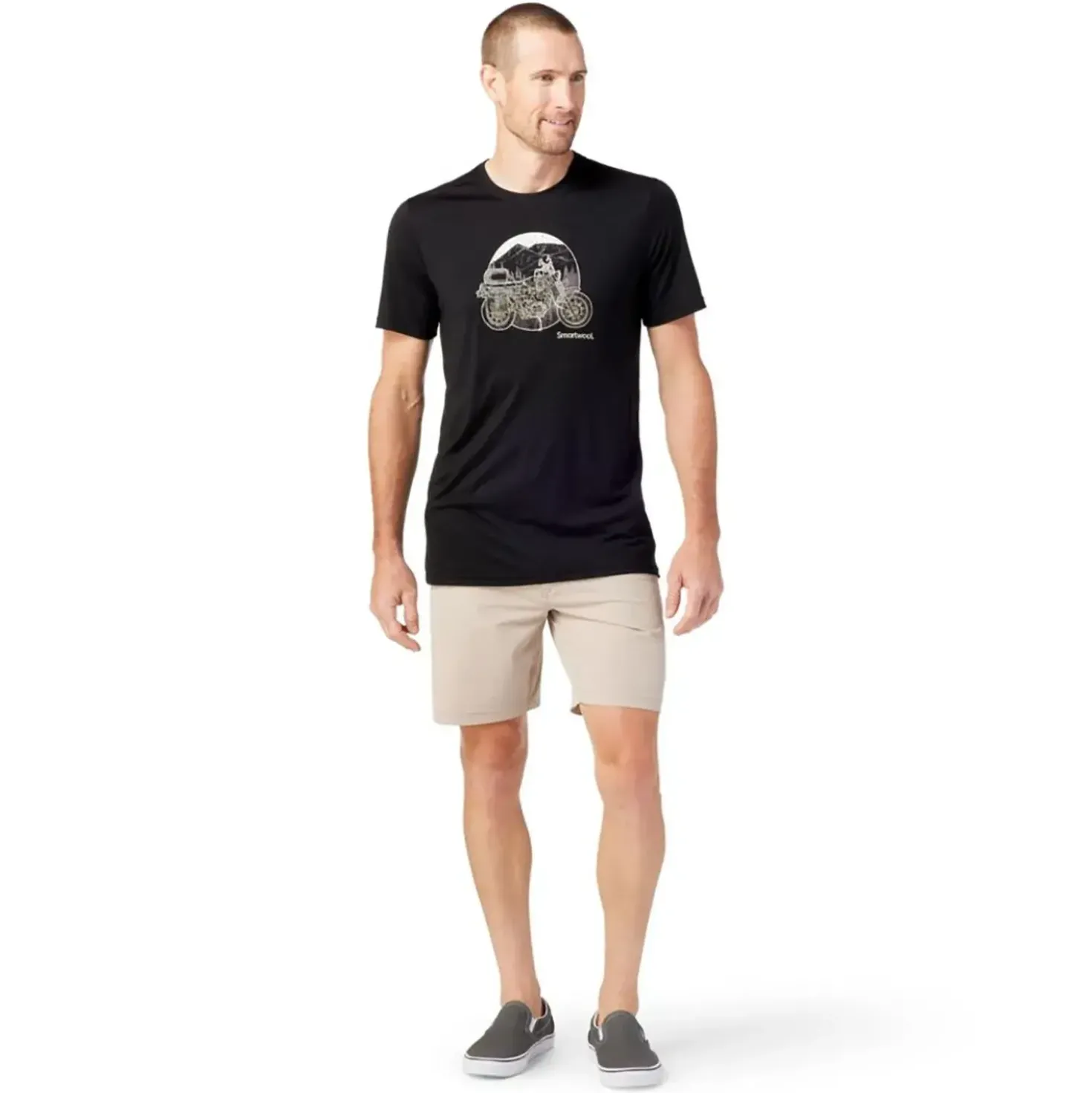 Smartwool Mens Merino Sport 150 Overland Trek SS T