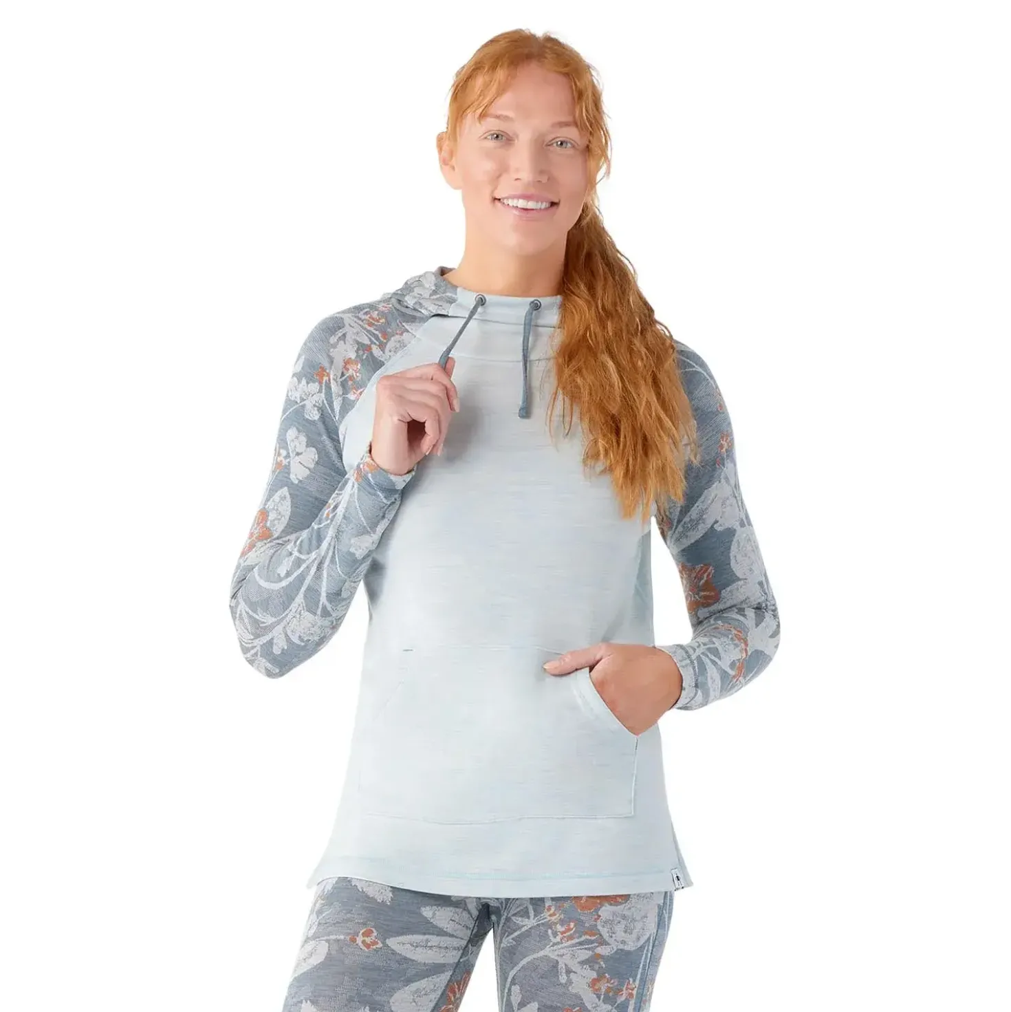 Smartwool Womens Thermal Merino Drape Neck Hoodie