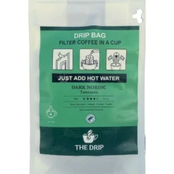 The Drip Coffe Drip Bags, Dark Nordic 10-pak