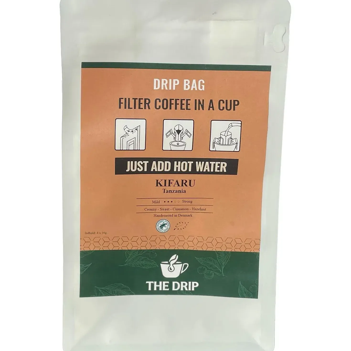 The Drip Coffe Drip Bags,tanzania 10-pak