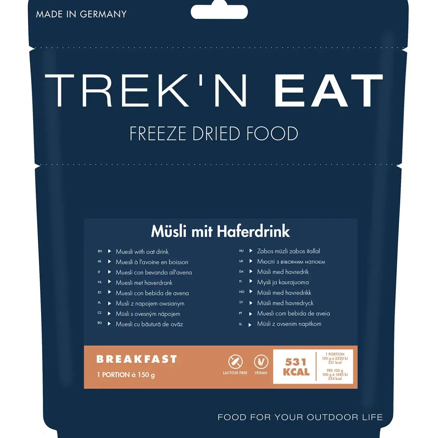Trek N Eat Muesli With Oat Milk