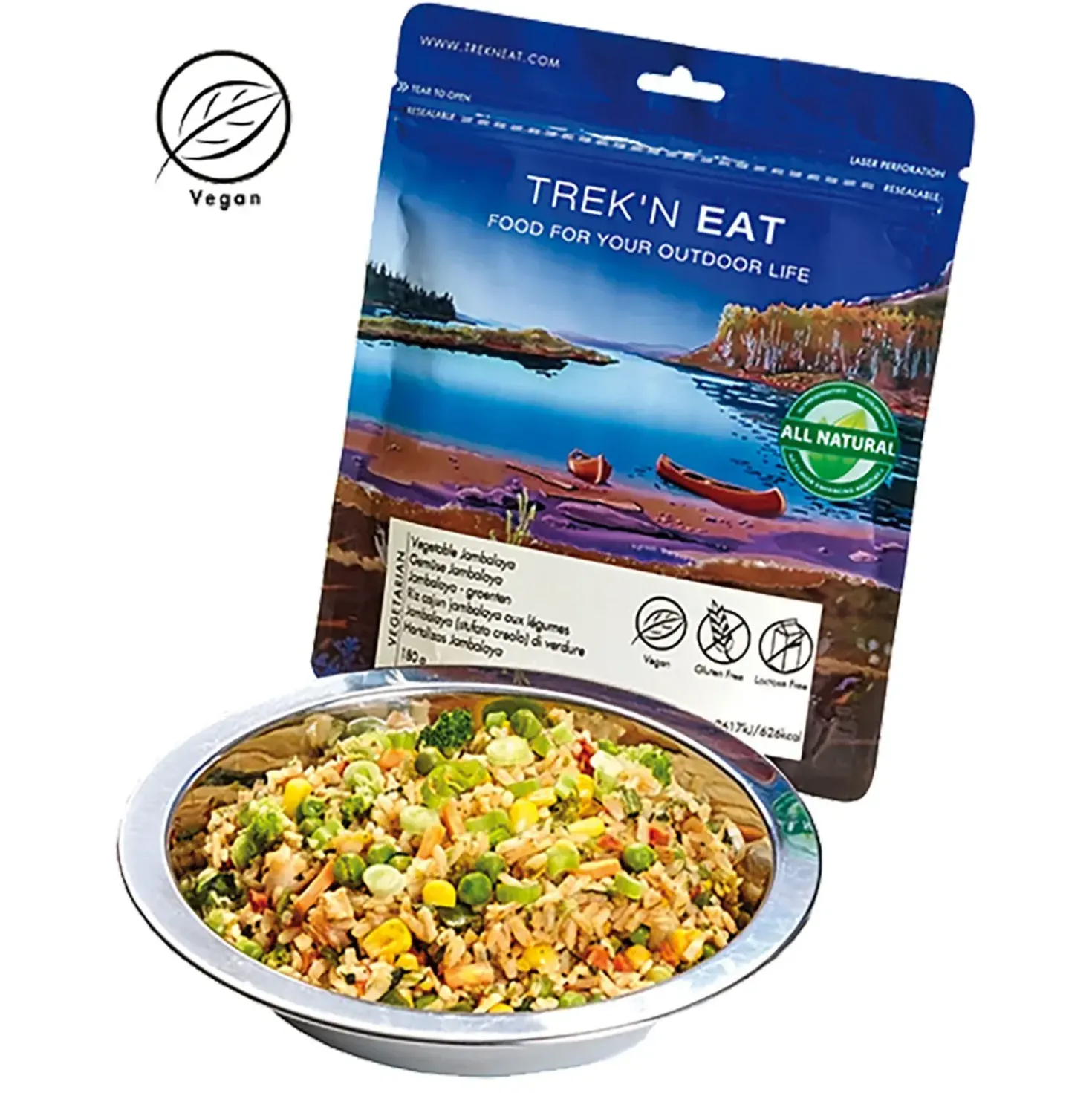 Trek N Eat Vegetable Jambalaya 180g